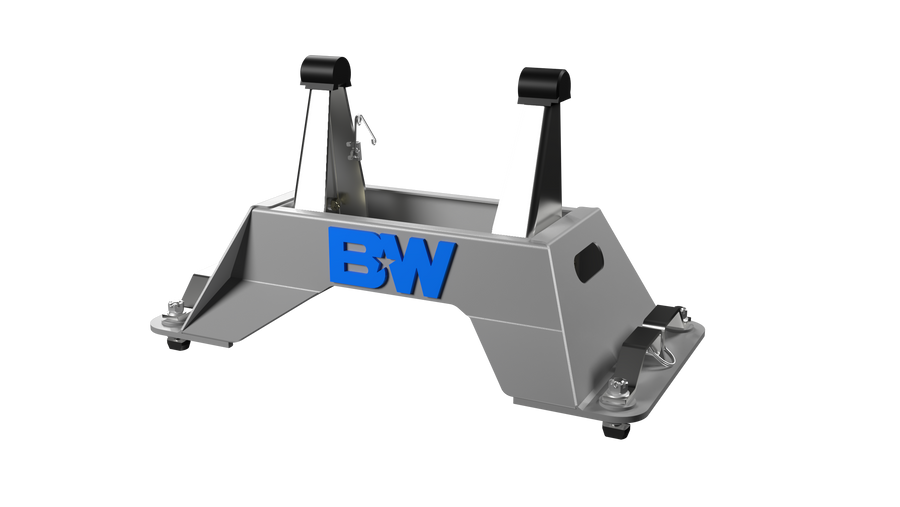 B&W 25K Companion 5th Wheel Hitch Base For Ford Puck System - 2011-2023 Ford F250 & F350 Trucks with OEM Puck System - Part RVB3305