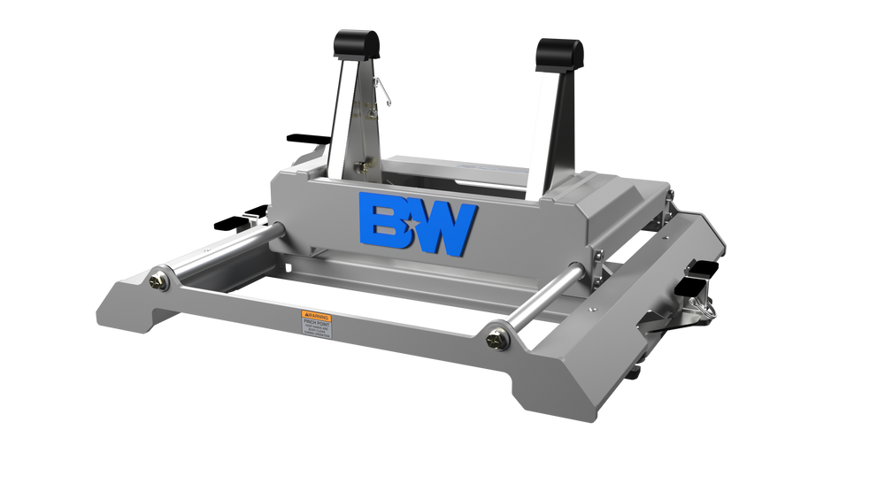 B&W Companion Slider 5th Wheel Hitch Base For Ford Puck System - 2011-2023 Ford F250 & F350 Trucks with OEM Puck System - Part RVB3370