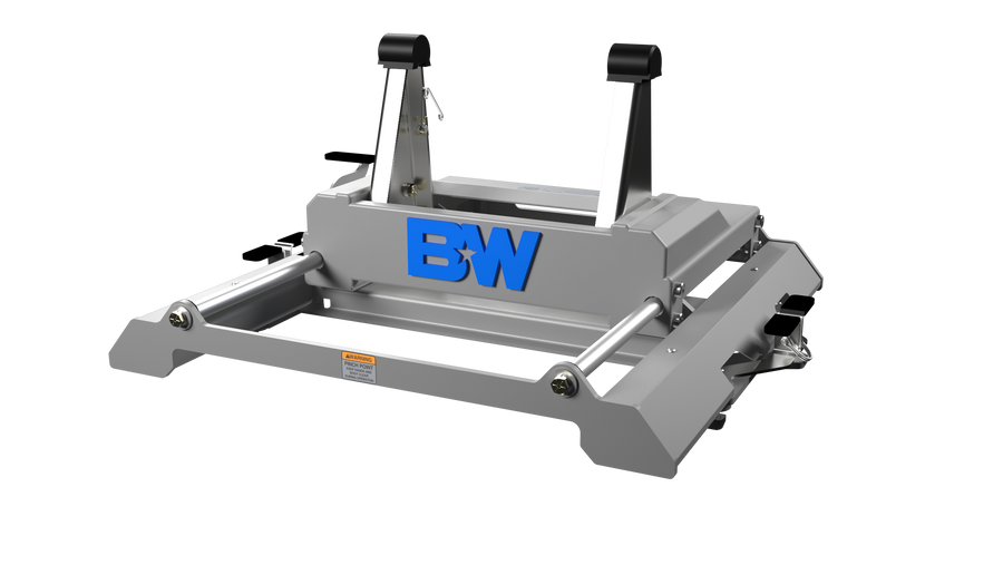 B&W Companion Slider 5th Wheel Hitch Base For Ford Puck System - 2011-2023 Ford F250 & F350 Trucks with OEM Puck System - Part RVB3370