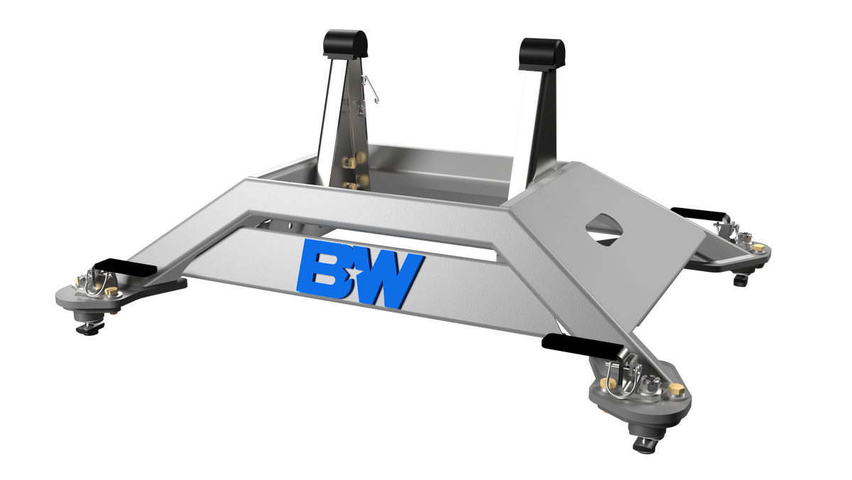 B&W Companion 5th Wheel Hitch Base For RAM Puck System - 2013-2023 Ram 2500 & 3500 Trucks with OEM Puck System - Part RVB3600