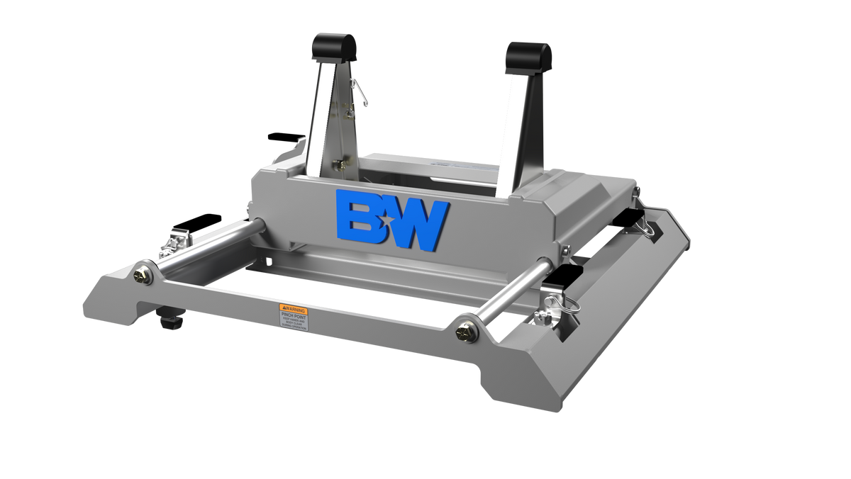 B&W Companion Slider 5th Wheel Hitch Base For 2016-2019 GM Puck System - Part RVB3770