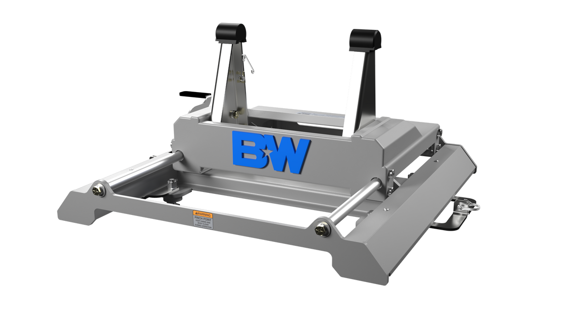 B&W Companion Slider 5th Wheel Hitch Base For 2020-2025 GM Puck System - Part RVB3775