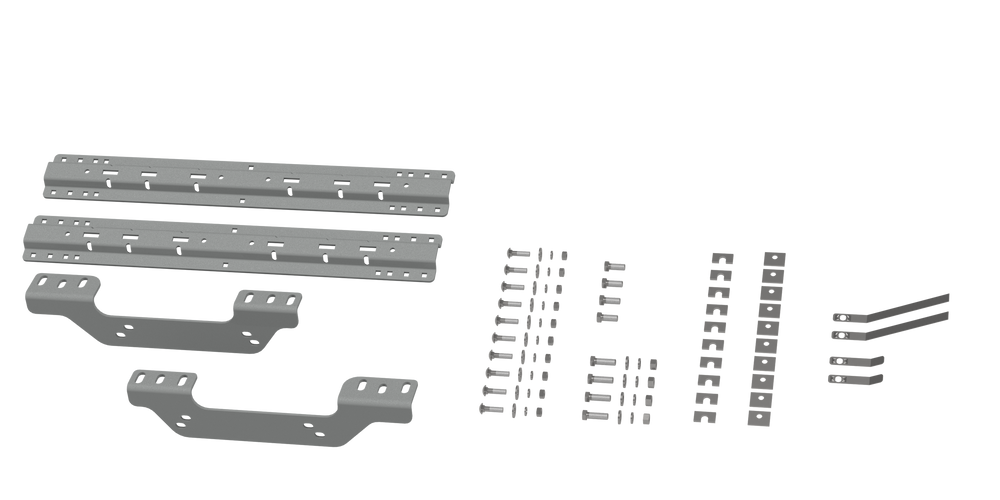 B&W Custom Installation Kit For Universal Mounting Rails For Some GM Trucks - 2011-2019 Chevrolet/GMC 2500 & 3500 - Part RVK2506