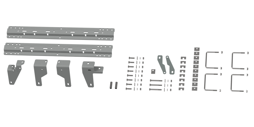 B&W Custom Installation Kit For Universal Mounting Rails For Some RAM Trucks - 2013 Ram 2500 - Part RVK2605