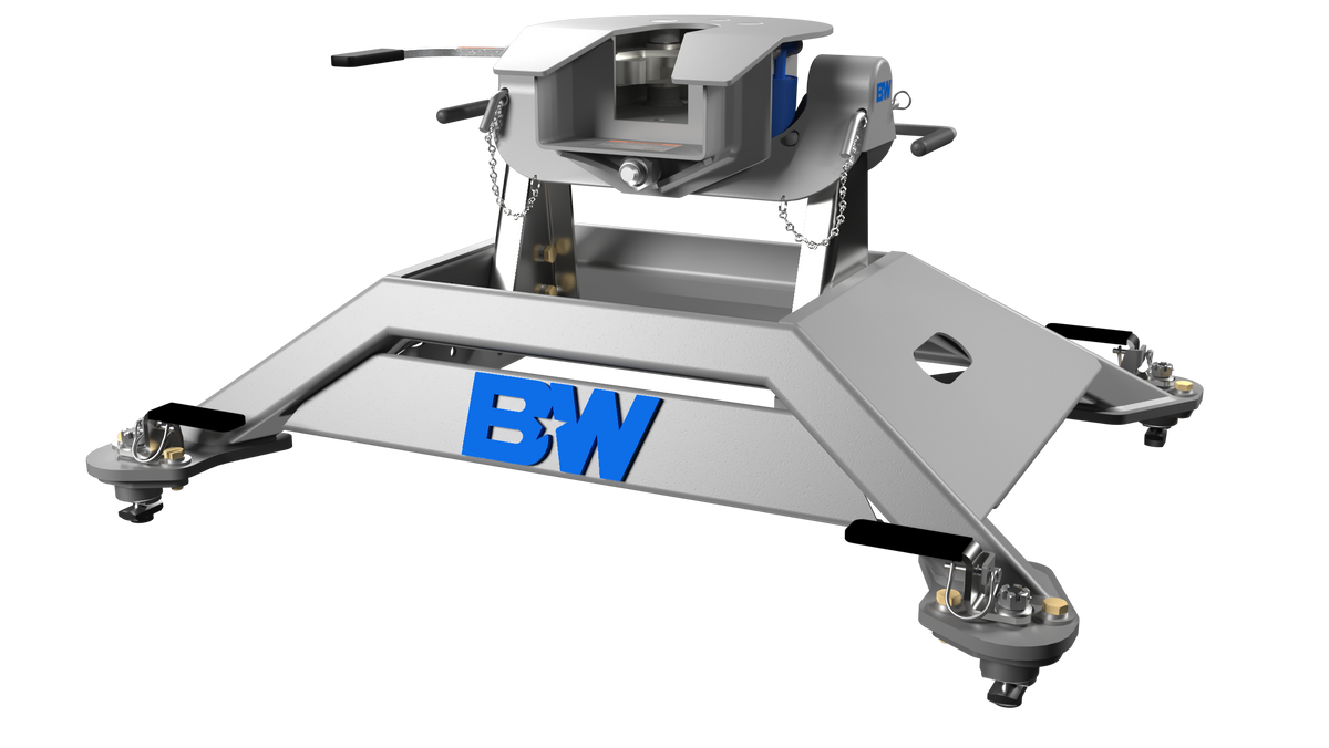 B&W 25K Companion 5th Wheel Hitch Kit For RAM Puck System - 2013-2024 Ram 2500 & 3500 Trucks with OEM Puck System - Part RVK3600