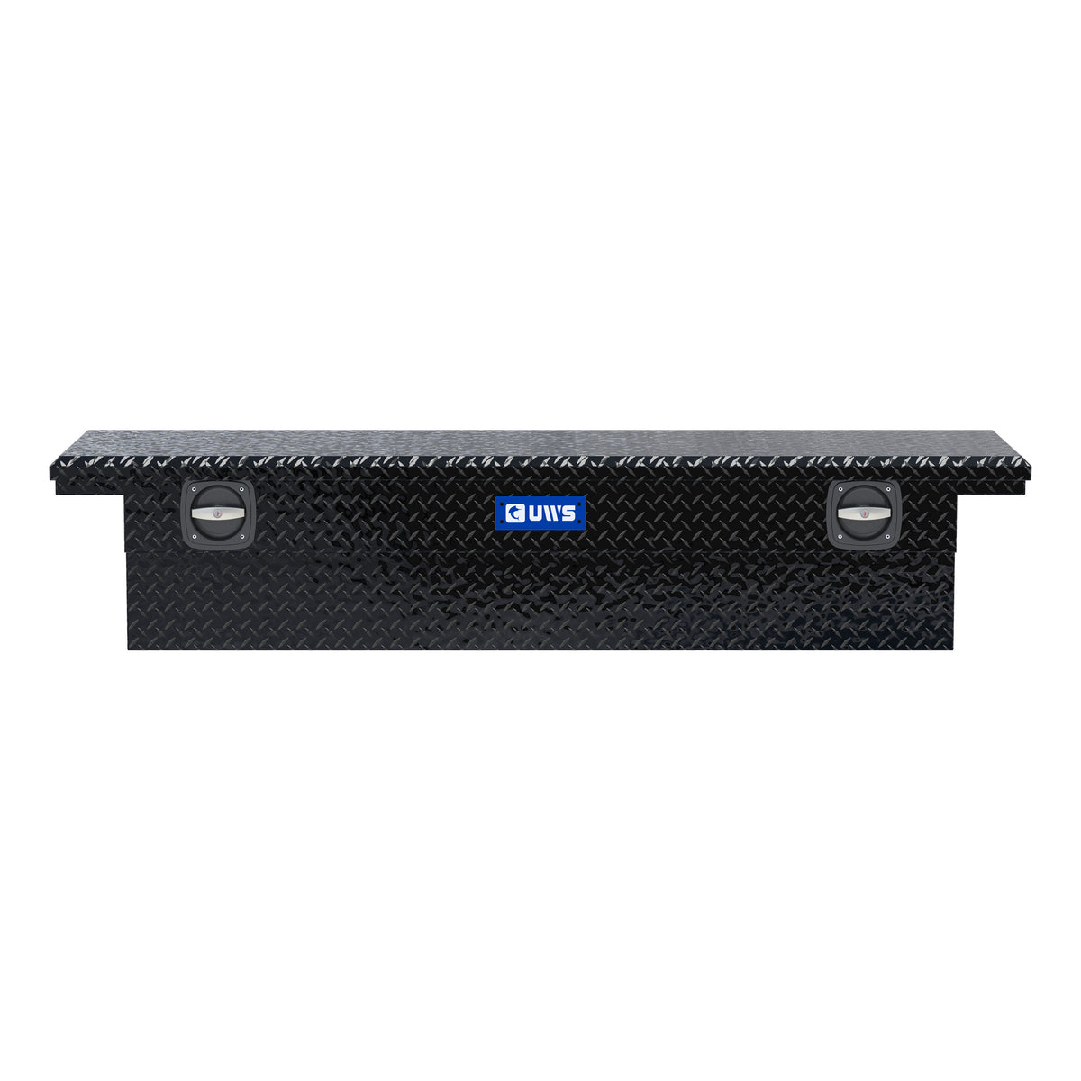 Gloss Black 72" Secure Lock Truck Tool Box, Low Profile