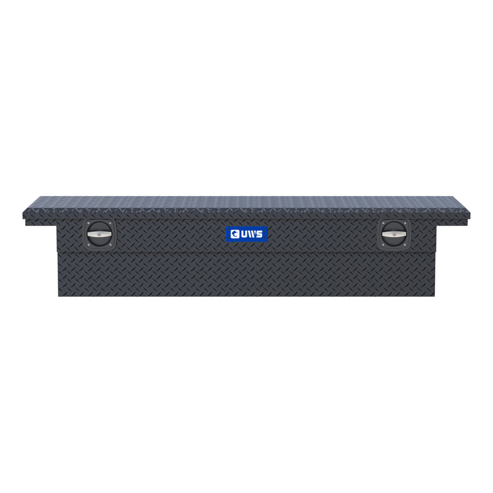 Matte Black 72" Secure Lock Truck Tool Box, Low Profile