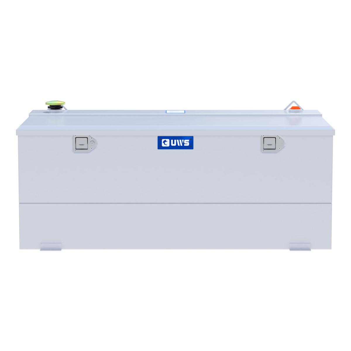 White 100-Gallon Steel-Aluminum Combo Transfer Tank