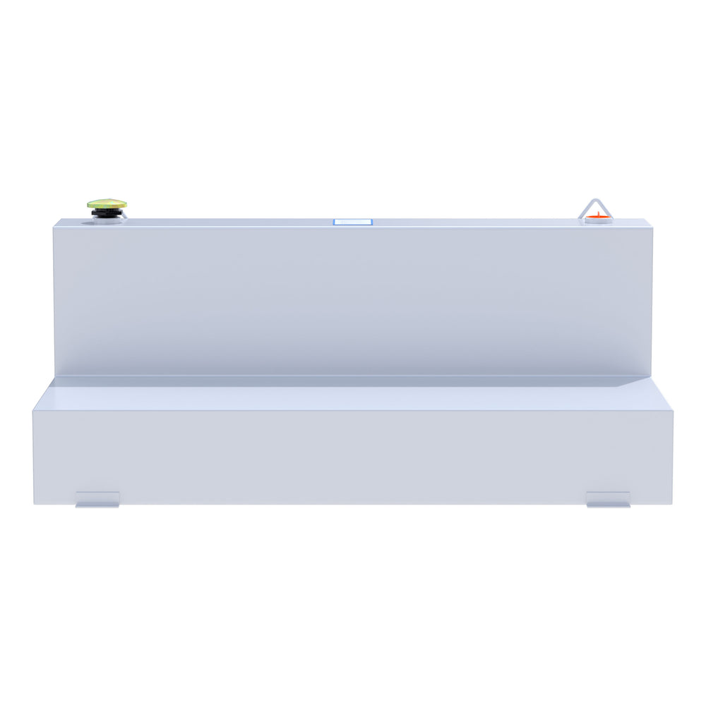 White 100-Gallon L-Shape Steel Transfer Tank