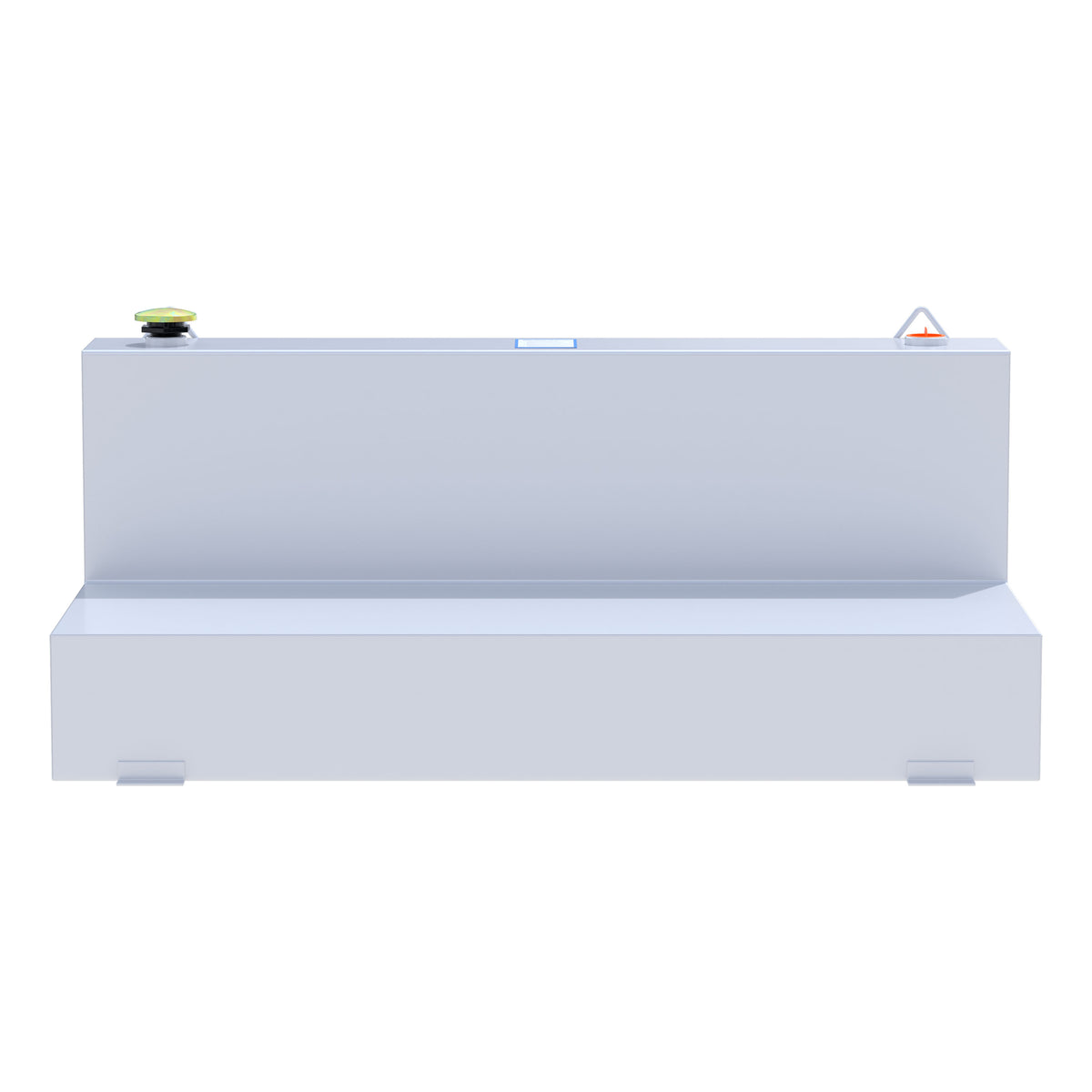 White 100-Gallon L-Shape Steel Transfer Tank
