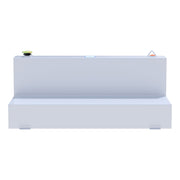 White 100-Gallon L-Shape Steel Transfer Tank