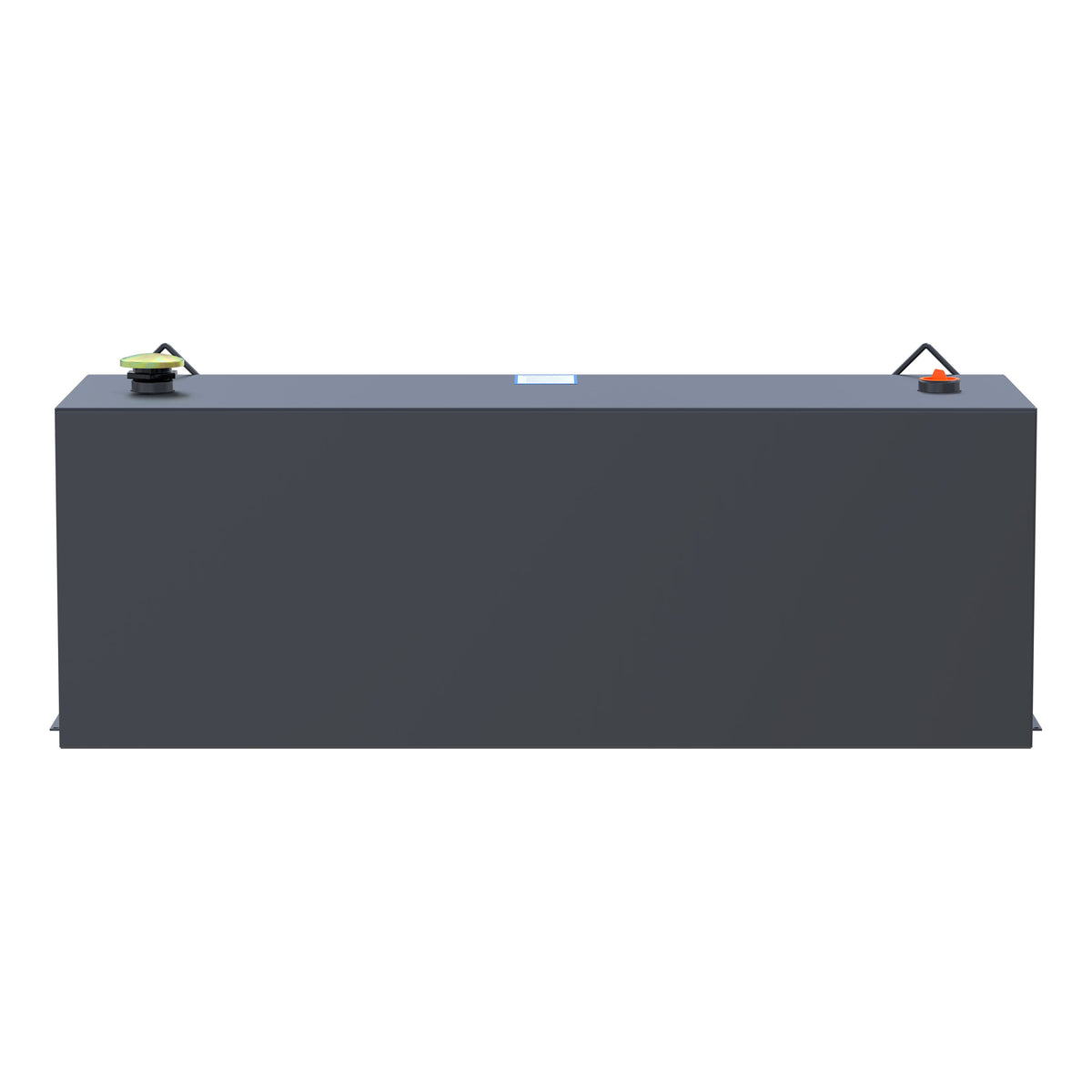 Matte Black 100-Gallon Rectangle Steel Transfer Tank