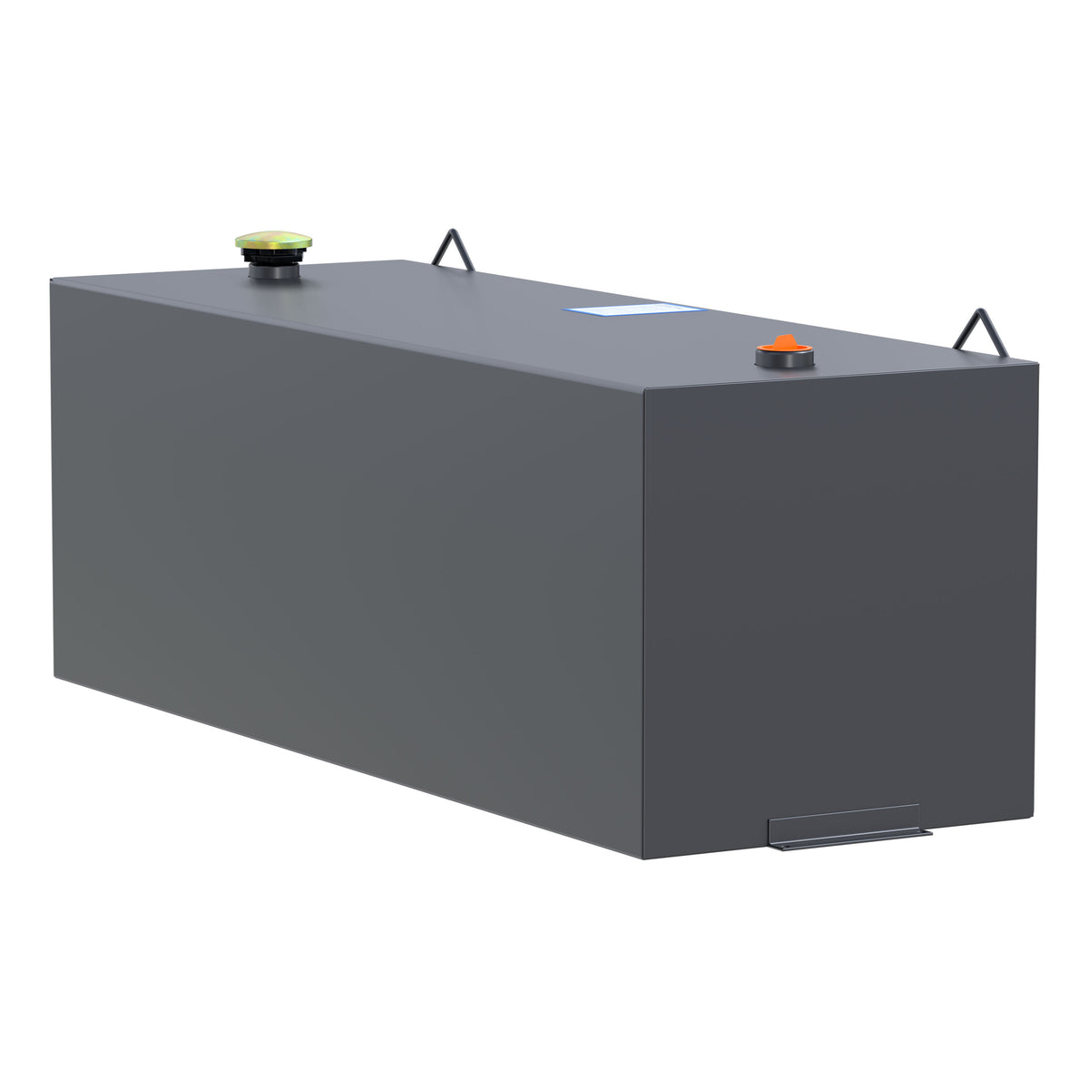 Matte Black 100-Gallon Rectangle Steel Transfer Tank