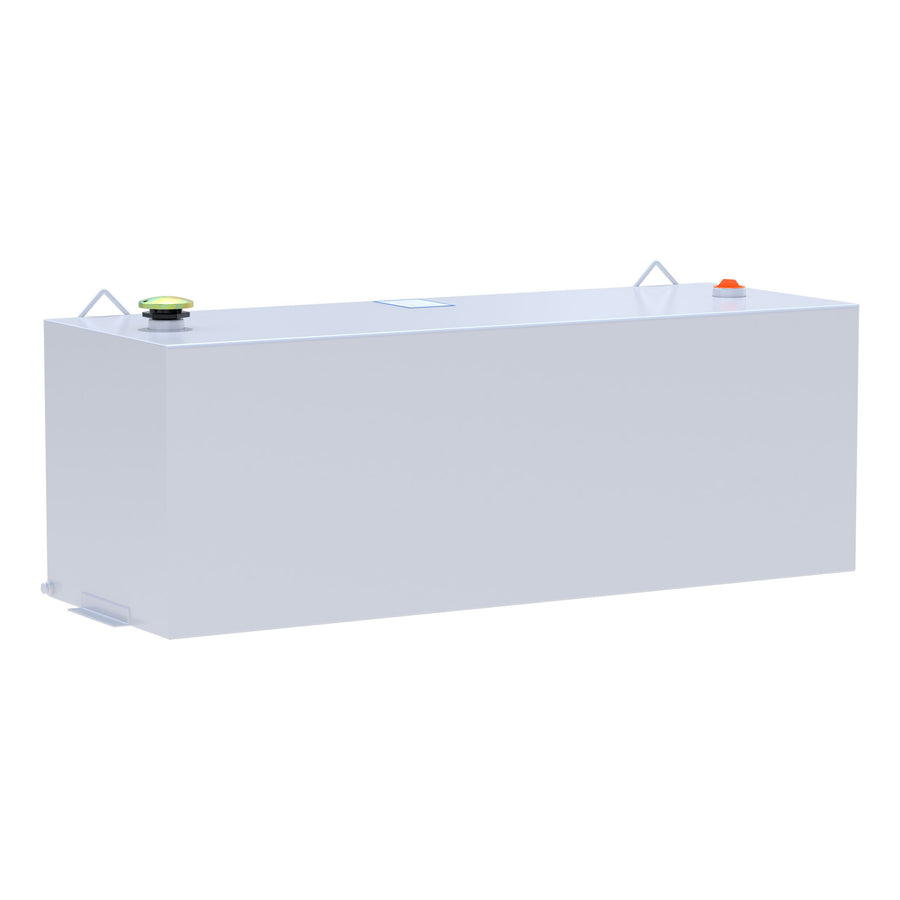 White 100-Gallon Rectangle Steel Transfer Tank