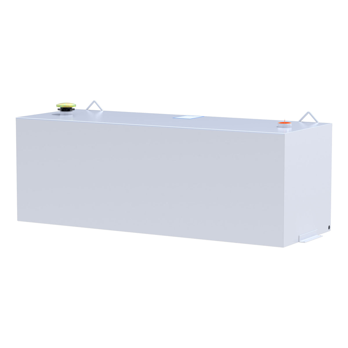White 100-Gallon Rectangle Steel Transfer Tank
