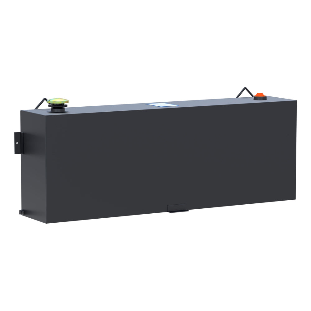 Matte Black 45-Gallon Rectangle Steel Transfer Tank