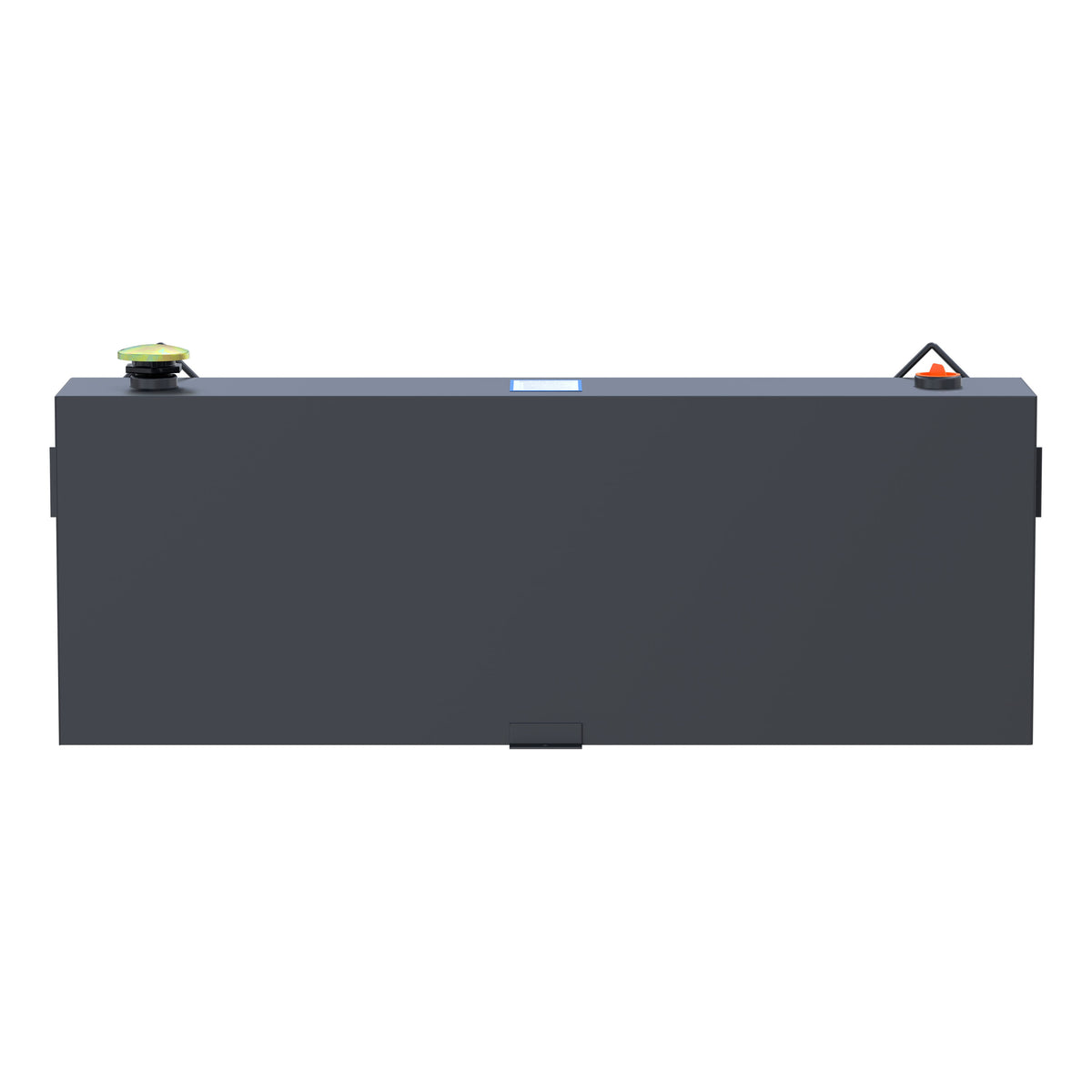 Matte Black 45-Gallon Rectangle Steel Transfer Tank