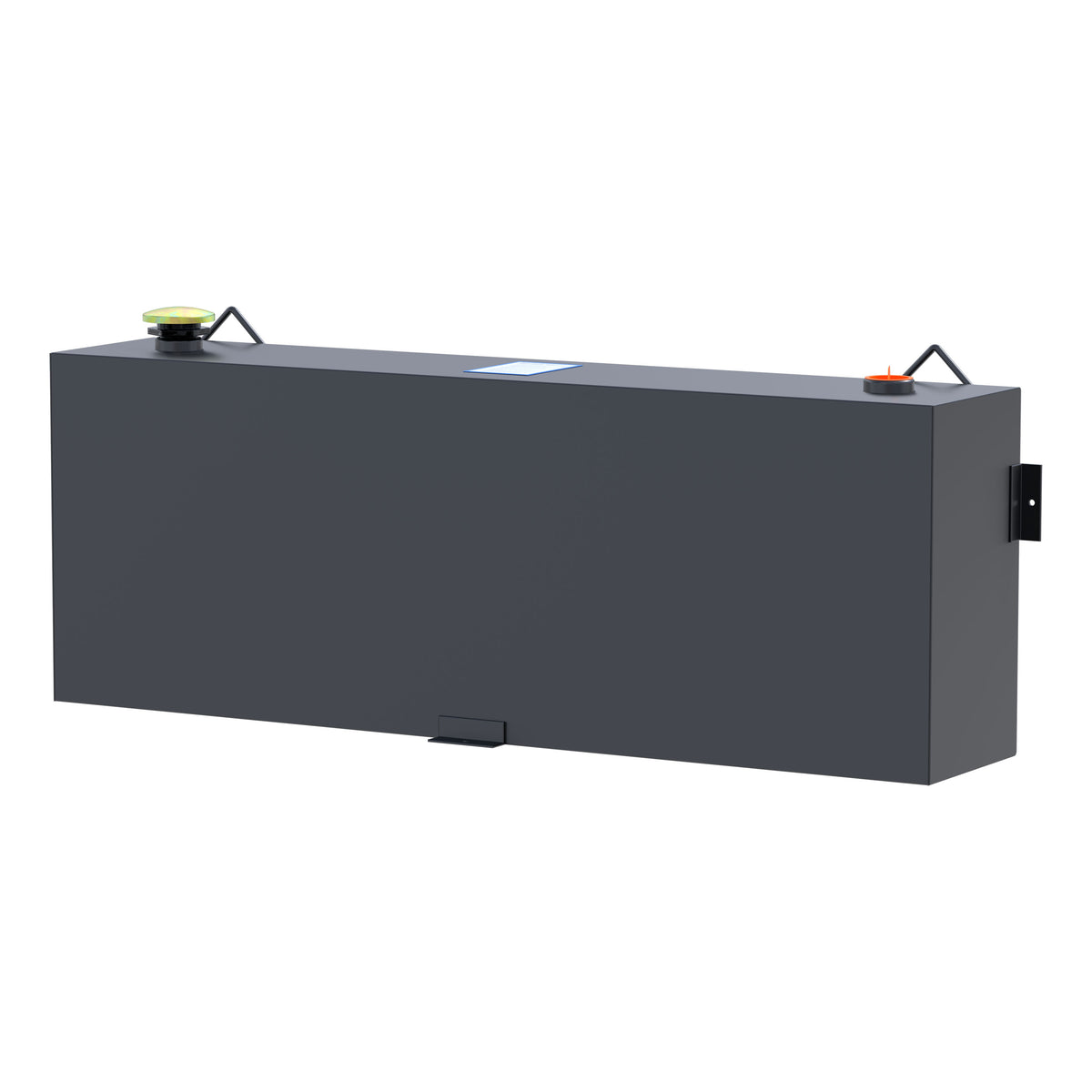 Matte Black 45-Gallon Rectangle Steel Transfer Tank