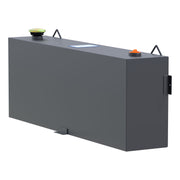 Matte Black 45-Gallon Rectangle Steel Transfer Tank