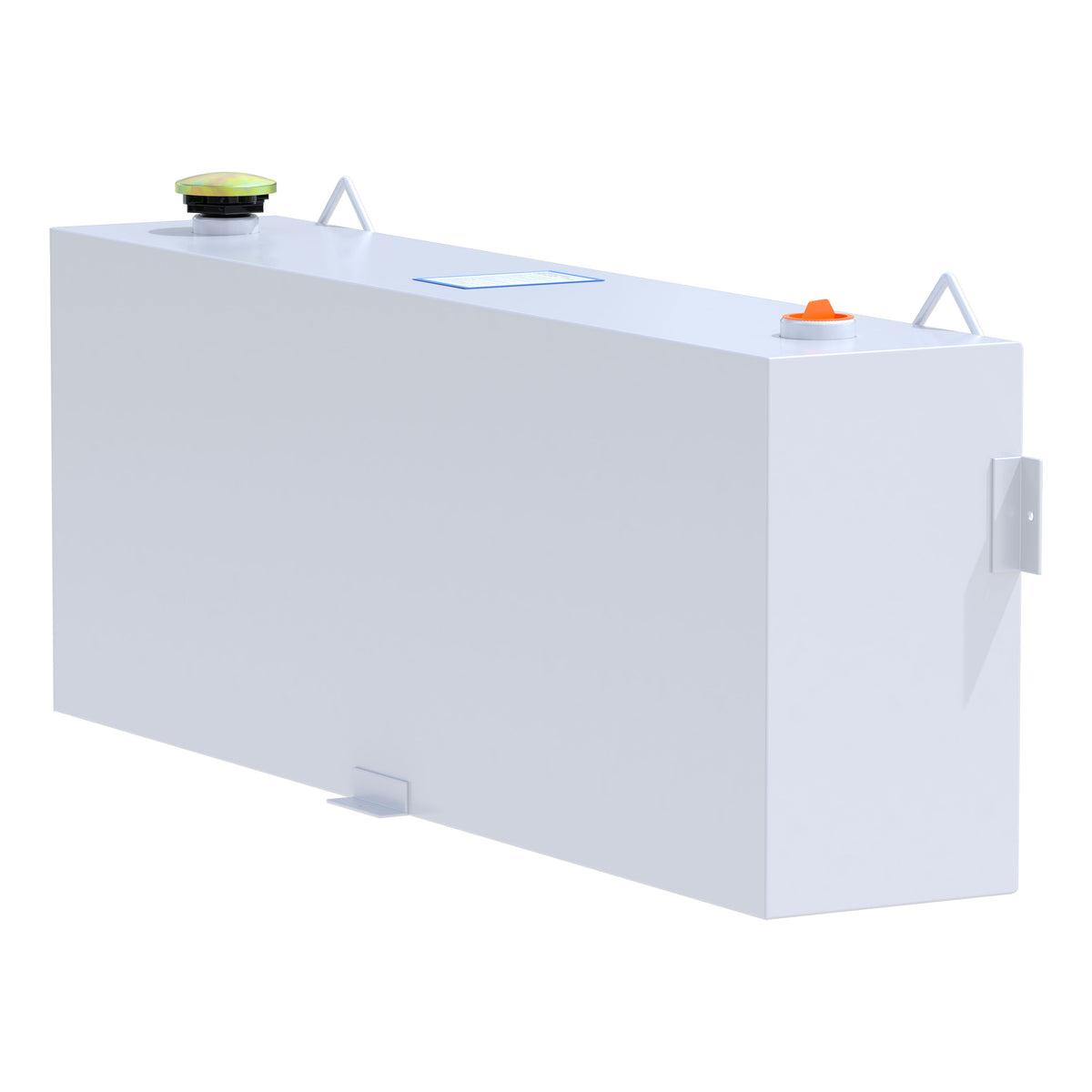 White 45-Gallon Rectangle Steel Transfer Tank