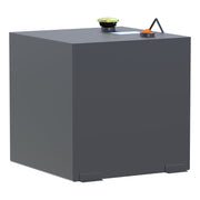 Matte Black 53-Gallon Rectangle Steel Transfer Tank