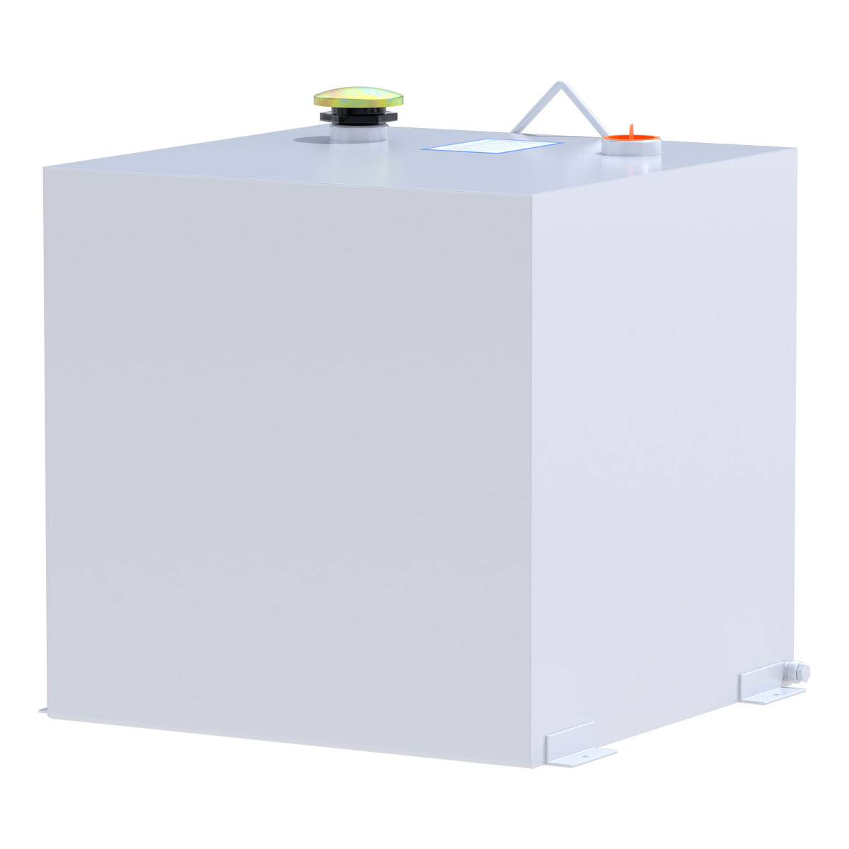 White 53-Gallon Rectangle Steel Transfer Tank