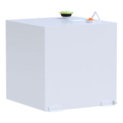 White 53-Gallon Rectangle Steel Transfer Tank