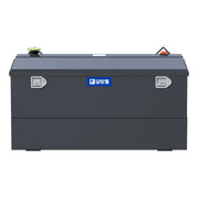 Matte Black 75-Gallon Steel-Aluminum Combo Transfer Tank
