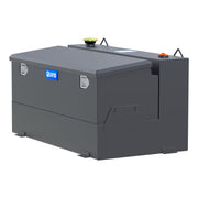 Matte Black 75-Gallon Steel-Aluminum Combo Transfer Tank