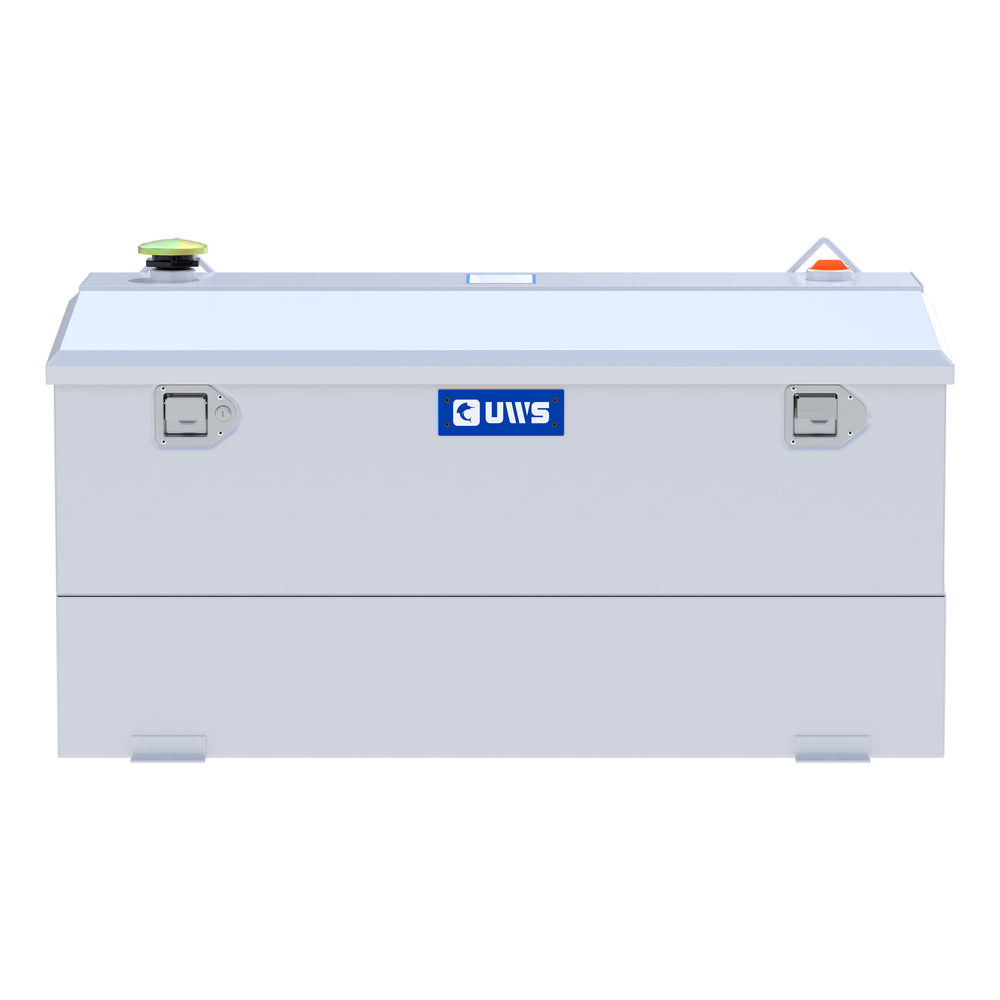 White 75-Gallon Steel-Aluminum Combo Transfer Tank