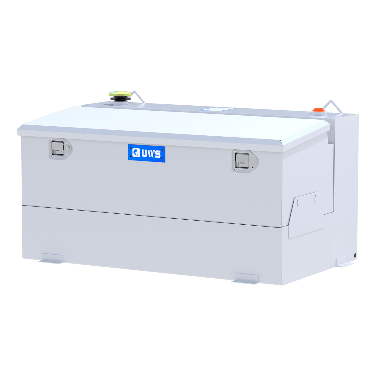 White 75-Gallon Steel-Aluminum Combo Transfer Tank