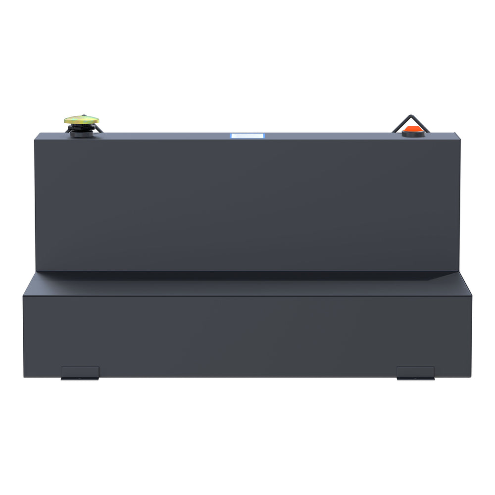 Matte Black 75-Gallon L-Shape Steel Transfer Tank