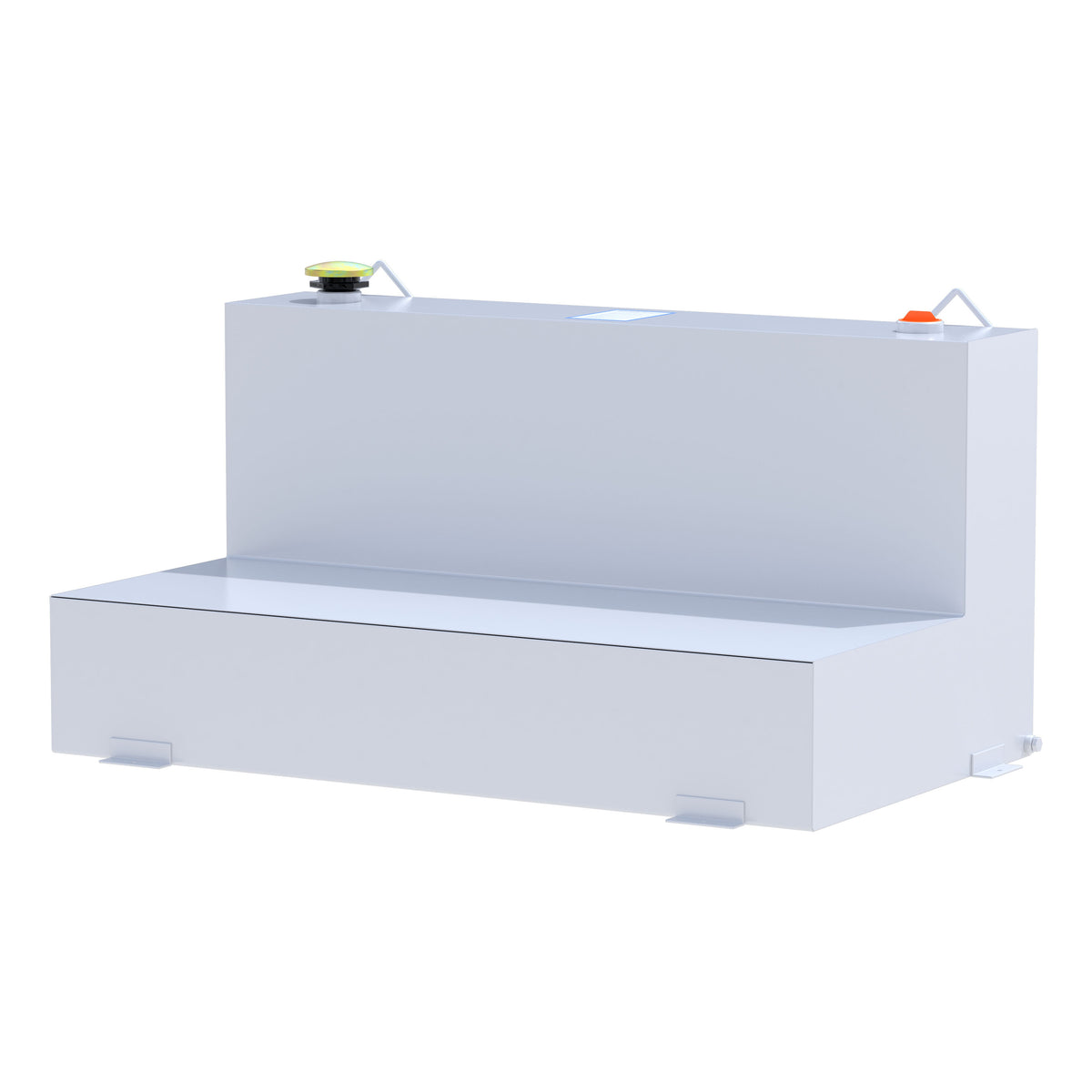 White 75-Gallon L-Shape Steel Transfer Tank
