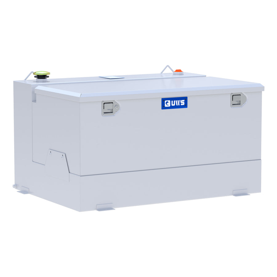 White 85-Gallon Steel-Aluminum Combo Transfer Tank