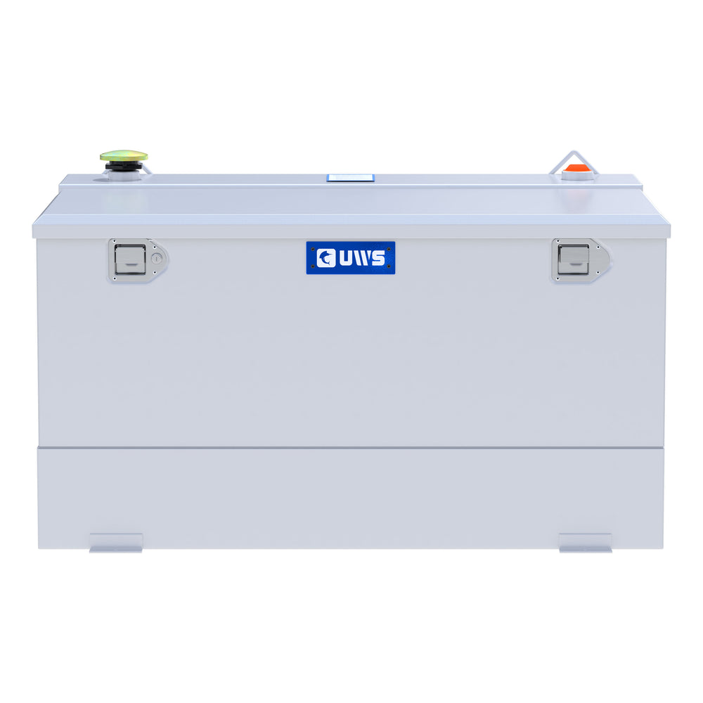 White 85-Gallon Steel-Aluminum Combo Transfer Tank