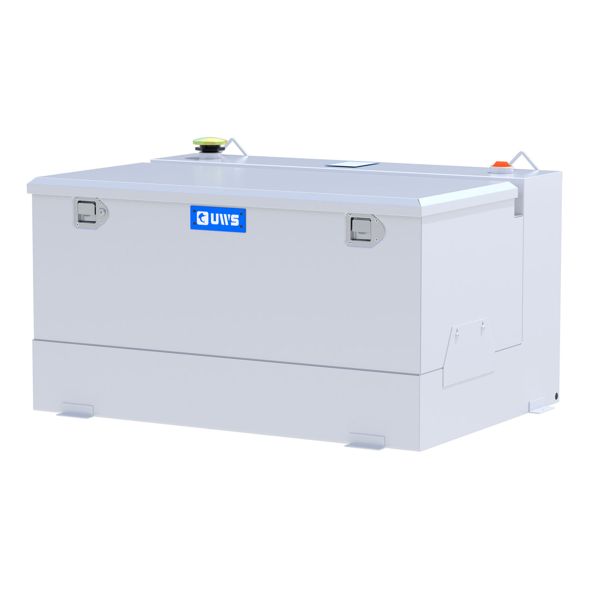 White 85-Gallon Steel-Aluminum Combo Transfer Tank
