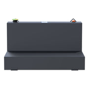 Matte Black 85-Gallon L-Shape Steel Transfer Tank