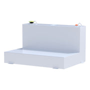 White 85-Gallon L-Shape Steel Transfer Tank