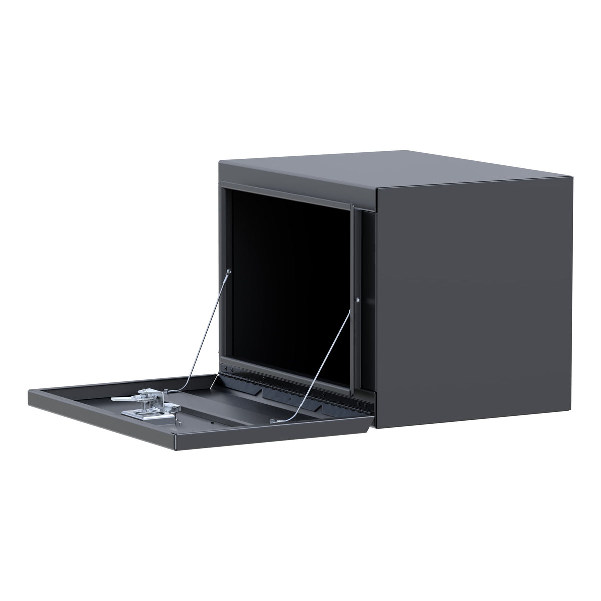Matte Black Steel 24" Single-Door Underbody Tool Box