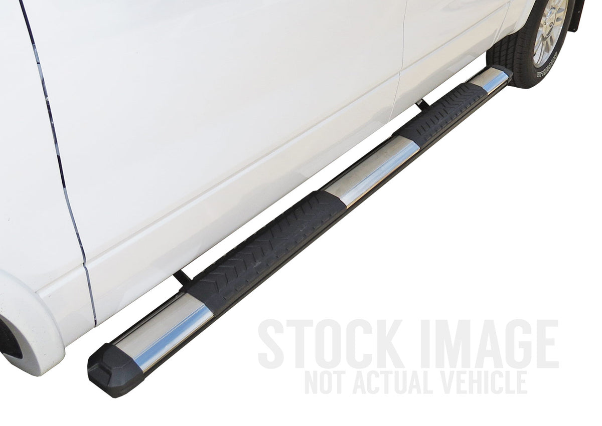Steelcraft STX400 Step Boards - Aluminum / Stainless - 2014-2018 Dodge Ram 1500/2500/3500 / 2019-2025 Ram 1500 Classic Quad Cab (400-23407)