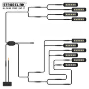 ARC Lighting StrobeLink® Harness Type B, For 10 Lights - Part BB8KB10