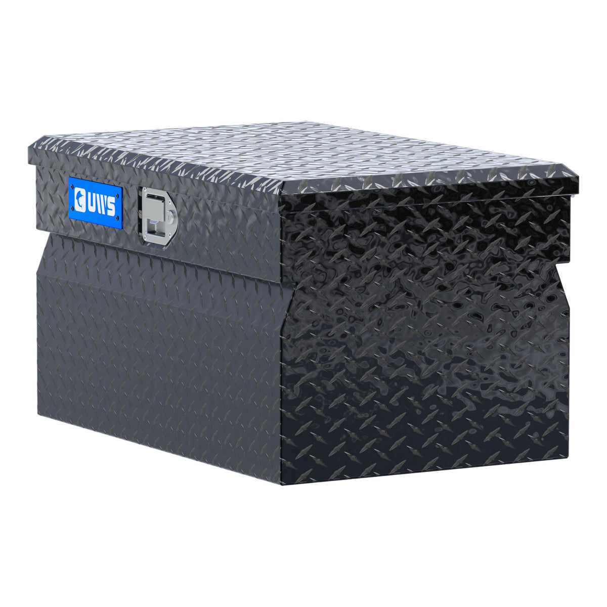 Gloss Black Aluminum 30" Utility Chest Box