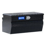 Gloss Black Aluminum 36" Wedge Utility Chest Box