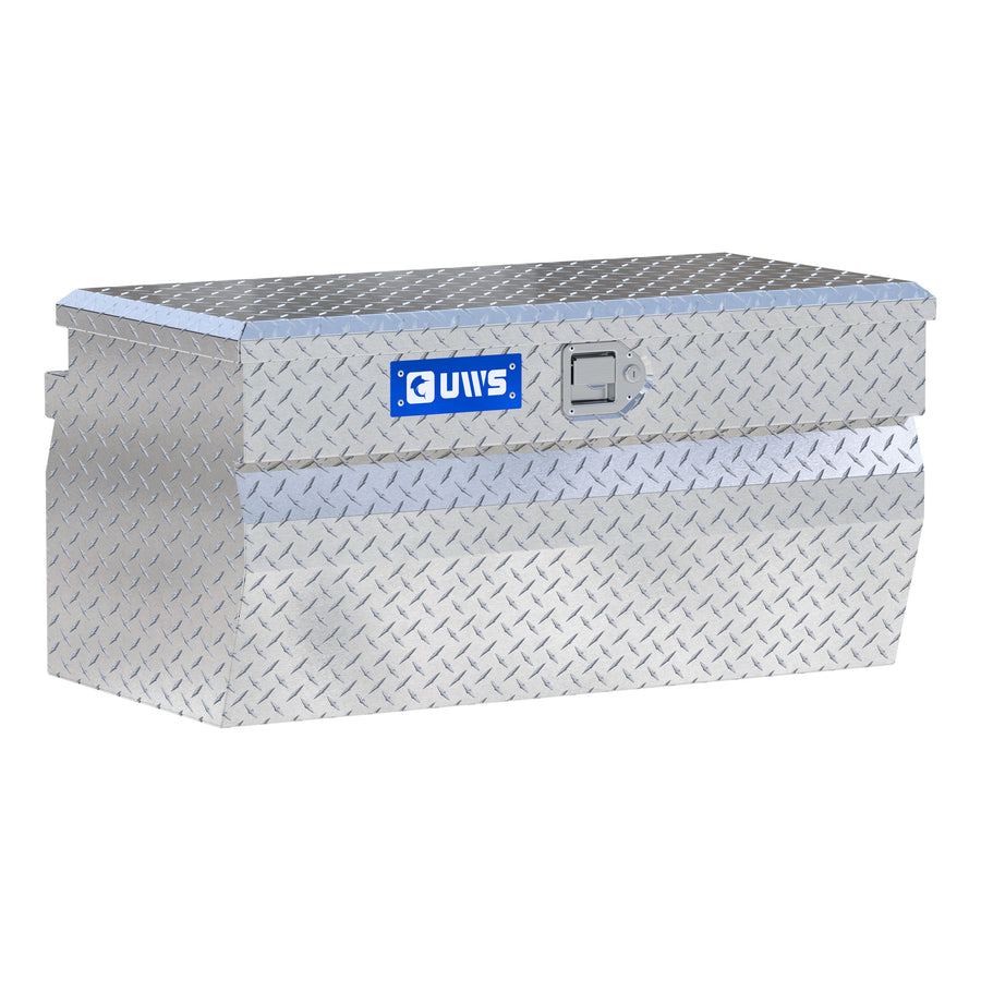 Bright Aluminum 36" Wedge Utility Chest Box