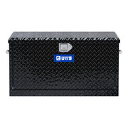 Gloss Black Aluminum 38" Utility Chest Box with Drawers