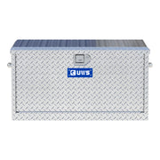 Bright Aluminum 38" Utility Chest Box with Drawers