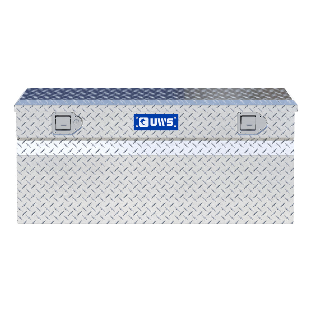 Bright Aluminum 42" Wedge Utility Chest Box
