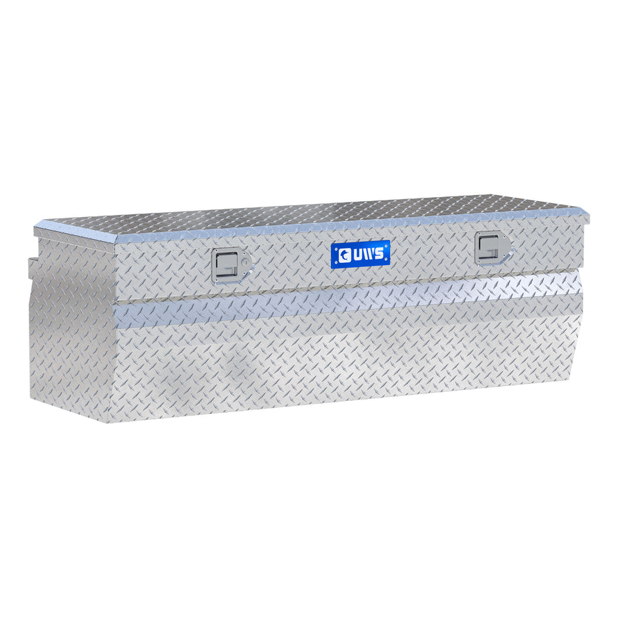 Bright Aluminum 55" Wedge Utility Chest Box