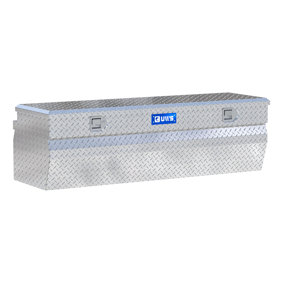 Bright Aluminum 60" Wedge Utility Chest Box