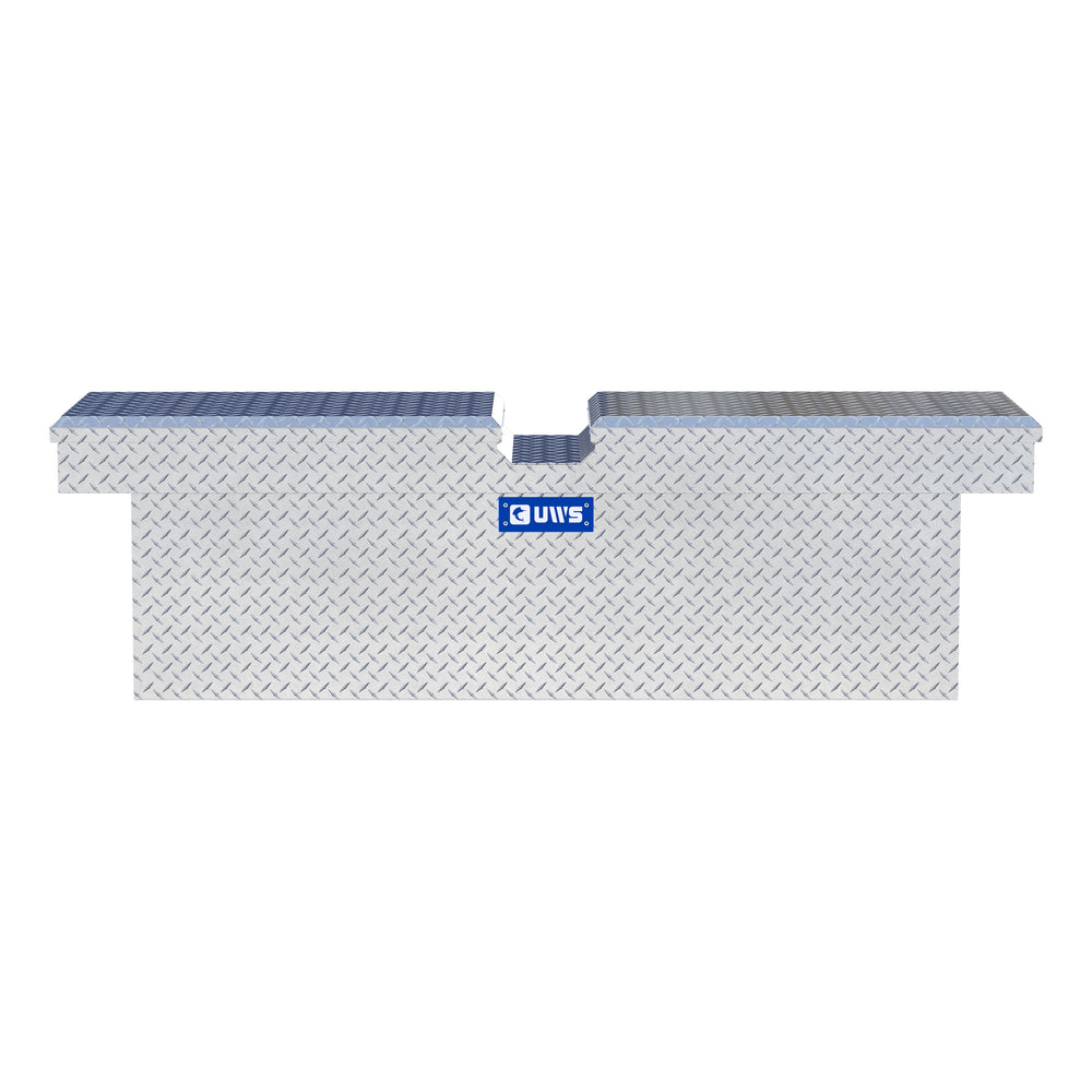 Bright Aluminum 69" Deep Gull Wing Crossover Truck Tool Box
